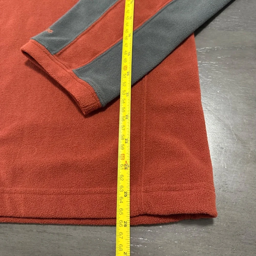 the north face‎ men's quarter Zip Fleece Sweater Pullover Size M.